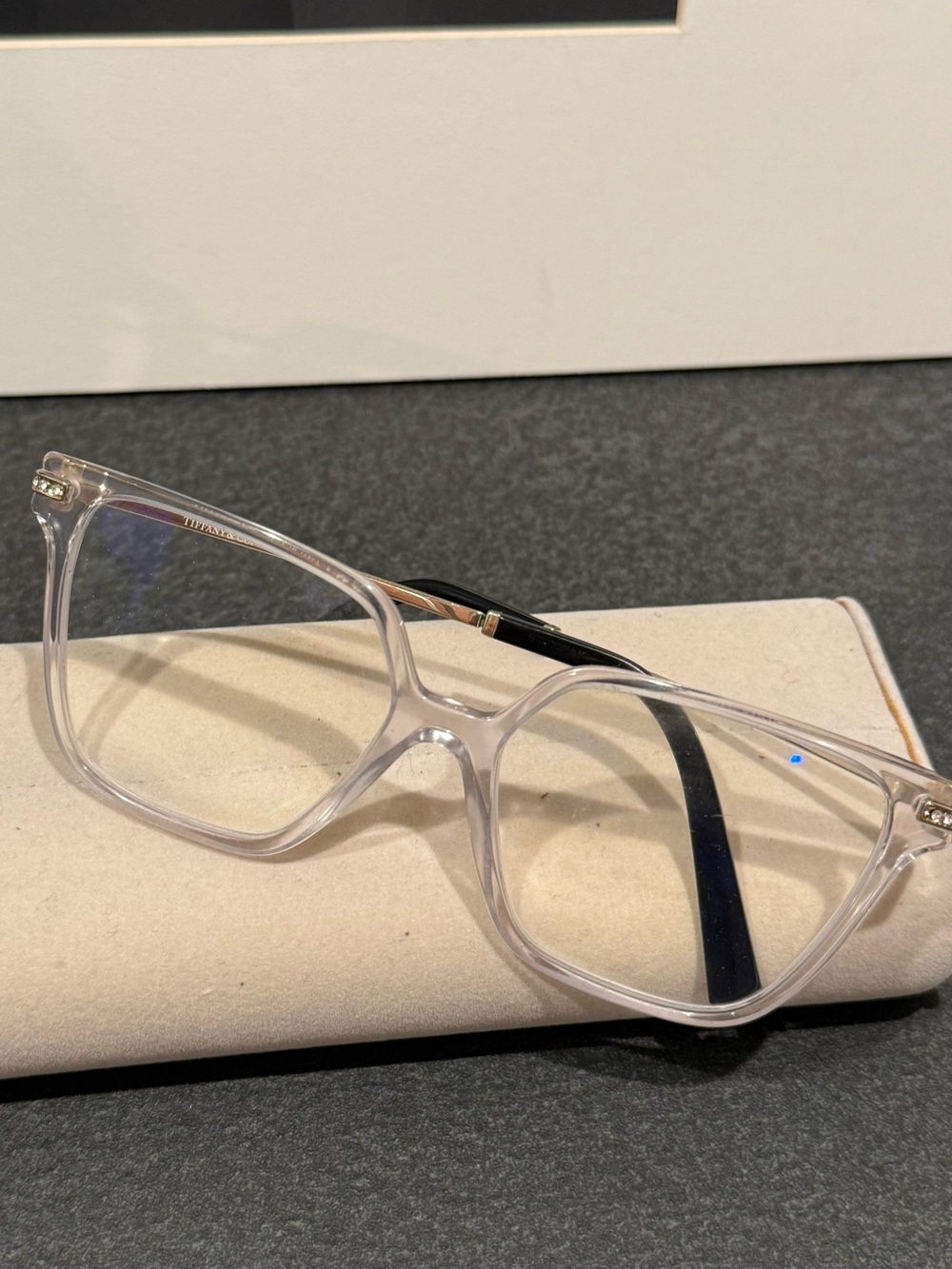 Tiffany & Co. Clear Large Frames